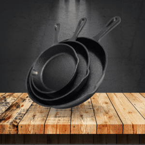 Cast Iron Cookware Set (3 pcs)